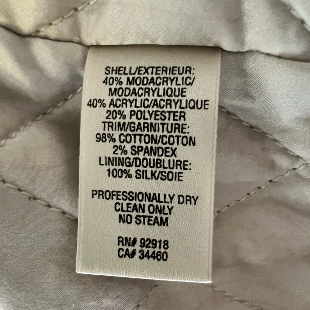 Vintage Juicy Couture Faux Fur Hoodie Coat ASO Lorelai Gilmore Girls - Picture 14 of 14